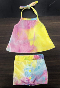 TieDye Skort Set