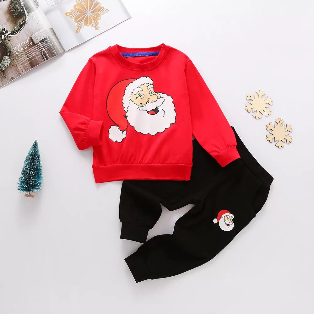 Santa Pullover Set