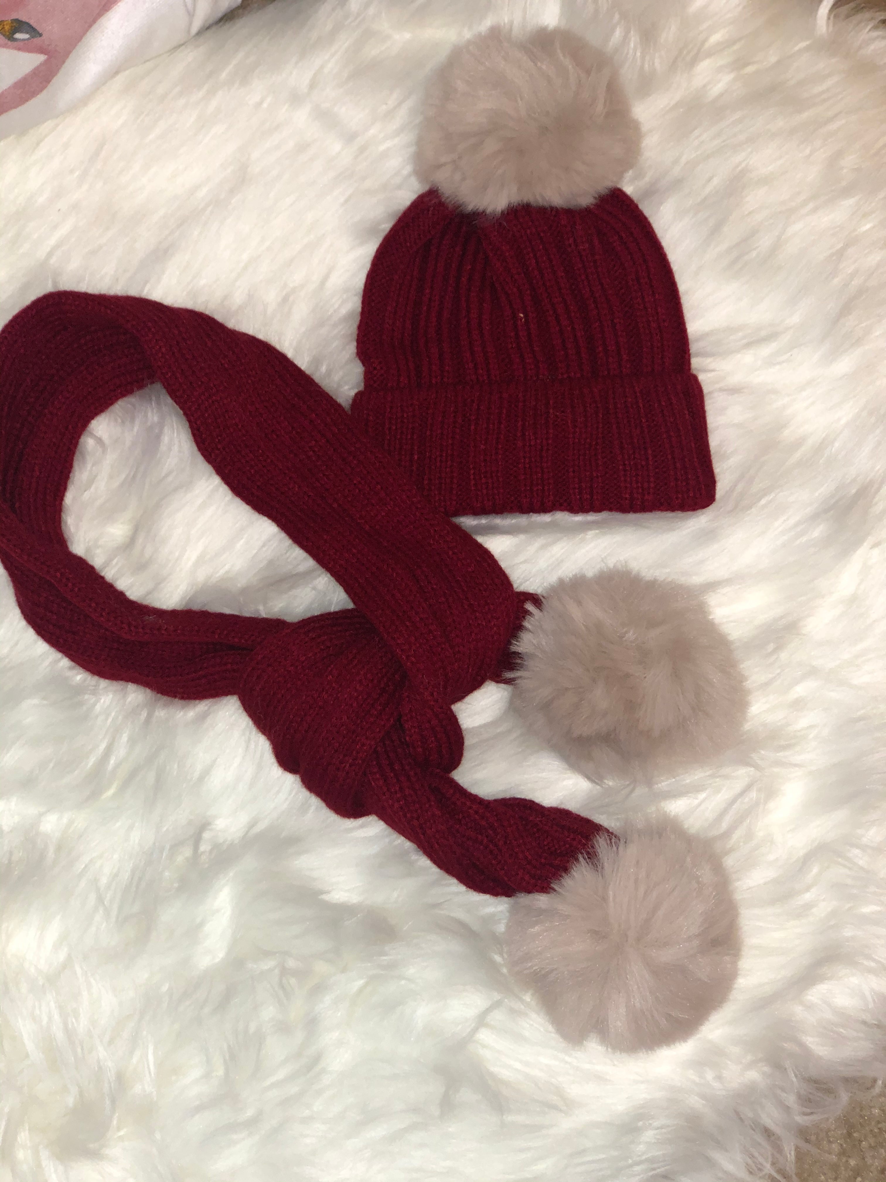 Beanie & Scarf Set (More colors available)