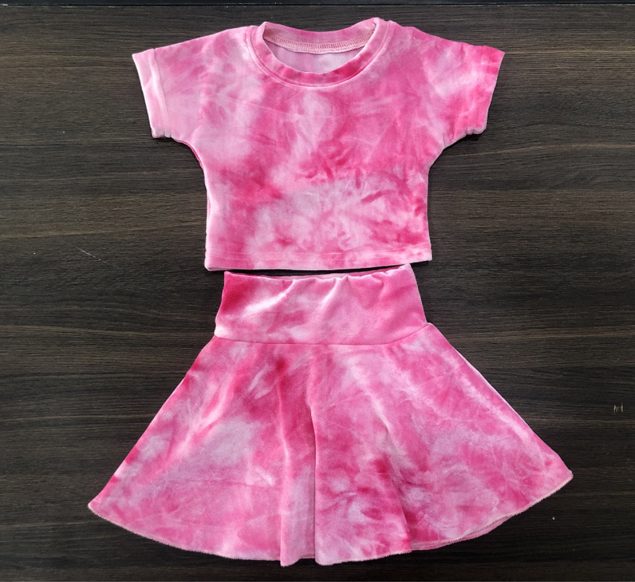 2-piece TieDye Skirt set